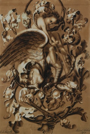 Leon FORTUŃSKI (1859-1895), Scena alegoryczna, 1875