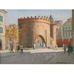 Błażej IWANOWSKI (1889-1966), Barbakan w Warszawie, 1960