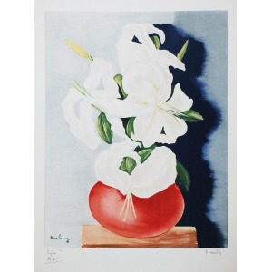 Mojżesz KISLING (1891-1953), Lilie w wazonie
