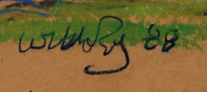 Wiktor ZIN (1925-2007), Kościół, 1988