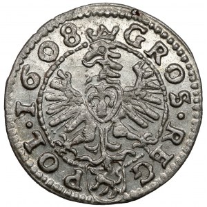 Zygmunt III Waza, Grosz Kraków 1608 - wczesny