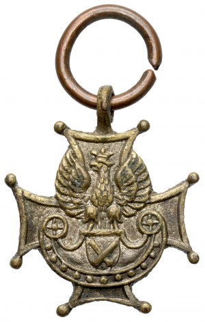 Miniaturka oznaki, Krzyż Armii Ochotniczej 1920 - Artyleria