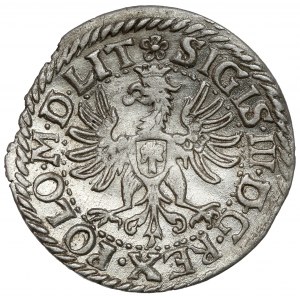 Zygmunt III Waza, Grosz Wilno 1610 - późny - piękny