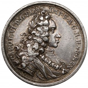 Austria, Karol VI, Żeton koronacyjny 1711 (ø25,7mm)