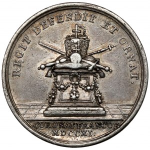 Austria, Karol VI, Żeton koronacyjny 1711 (ø25,7mm)