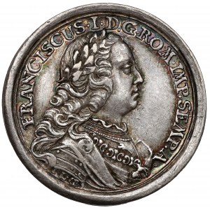 Austria, Franciszek I, Żeton koronacyjny 1745 (ø21mm)