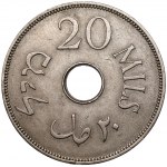 Palestine, 20 mils 1941 - very rare