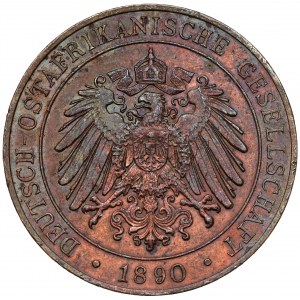 German East Africa, Wilhelm II, Pesa 1890