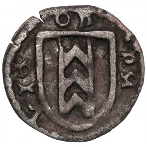 Śląsk, Ks. Opawskie, Halerz Opawa (1460-85) - tarcza
