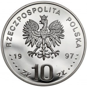 10 złotych 1997 Stefan Batory - półpostać