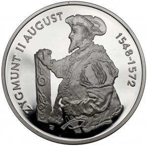 10 złotych 1996 Zygmunt II August - półpostać