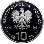 10 złotych 1996 Zygmunt II August - półpostać