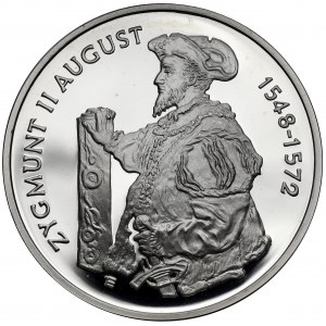 10 złotych 1996 Zygmunt II August - półpostać