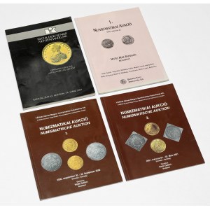 Katalogi aukcyjne - głównie węgierskie aukcje (4szt)