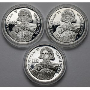 200.000 złotych 1992 Władysław II Warneńczyk - półpostacie (3szt)