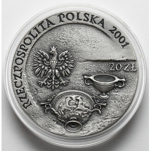 20 złotych 2001 Szlak bursztynowy