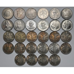 PRL, set of mint commemorative coins (28pcs)