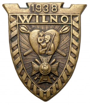 Odznaka patriotyczna Wilno 1938