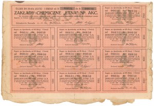 Zakłady Chemiczne ETNA, Em.1, 10x 10.000 1923