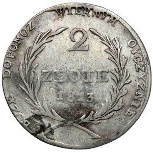 Oblężenie Zamościa, 2 złote 1813