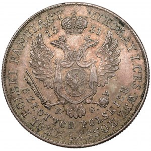 5 złotych polskich 1831 KG