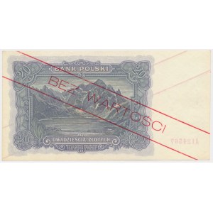 20 Zloty 1928 - MODELL - A 124567