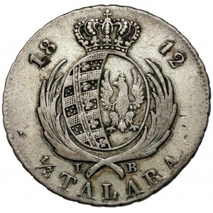 Księstwo Warszawskie, 1/3 talara 1812 IB