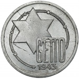 Getto Łódź, 10 marek 1943 Al - odm.4/3 - piękne