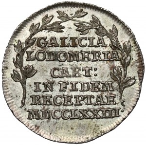 Galicja i Lodomeria, Żeton Przyłączenie do Cesarstwa Austriackiego 1773