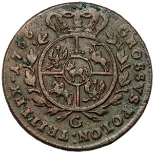 Poniatowski, Trojak 1766-G, Kraków