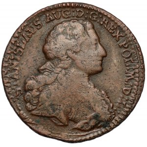 Poniatowski, Trojak 1766-g, Kraków - zbrojarz