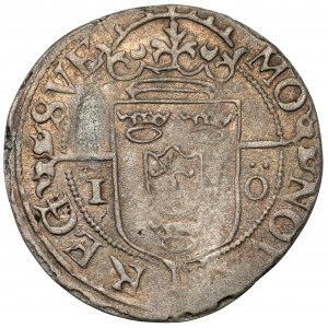 Sigismund III Vasa, 1 öre Stockholm 1596
