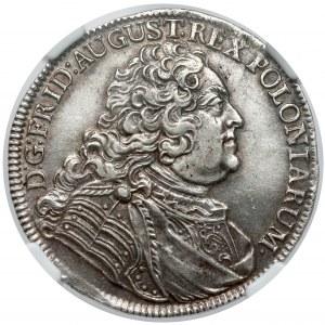 August III Sas, Gulden (2/3 talara) 1741 FWóF, Drezno