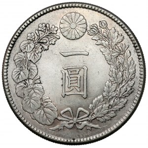 Japan, Meiji, 1 Yen year 45 (1912)