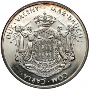 Monaco, Rainier III, Medal no date - Prince and princess