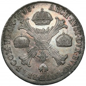 Austrian Netherlands, Francis II, Kronenthaler 1795-M, Milan