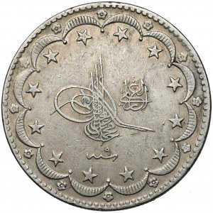 Turkey, Muhammad V, 20 Kurush AH 1327 (1909/10)