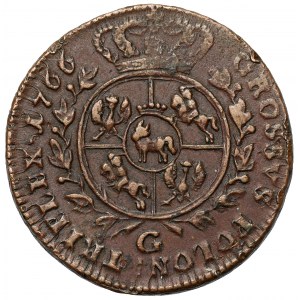 Poniatowski, Trojak 1766-G, Kraków