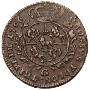 Poniatowski, Trojak 1766-G, Kraków