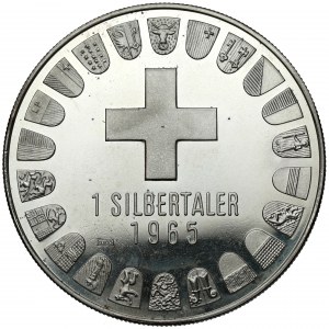 Switzerland, medal - silver thaler 1965