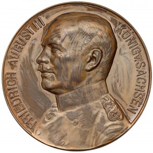 Saschen, Friedrich August III, Medal 1915