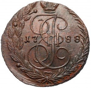 Rosja, Katarzyna II, 5 kopiejek 1788 EM