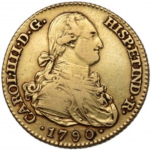 Hiszpania, Karol IV, 2 escudos 1790