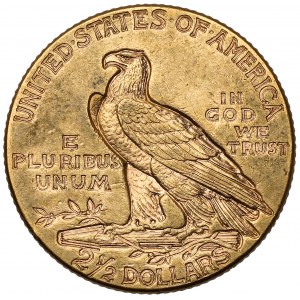 USA, 2,5 dollar 1915 - Indian head