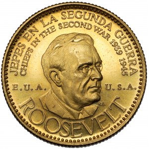 Wenezuela, Złoty Medal - Przywódcy II Wojny Światowej - Roosevelt