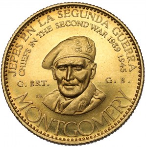 Venezuela, Gold Medal - Chiefs of the Second World War - Montgomery