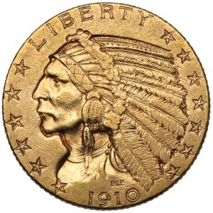 USA, 5 dolarów 1910 Indian head