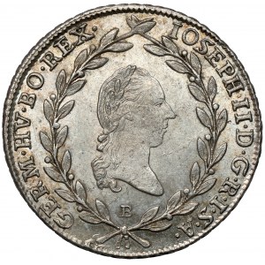 Austria, Józef II, 20 krajcarów 1786-B