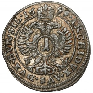 Śląsk, Leopold I, 1 krajcar 1699 FN, Opole