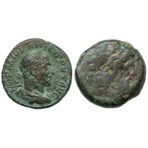Ptolemy and Philip I, Diobol and Sestertius, lot (2pcs)